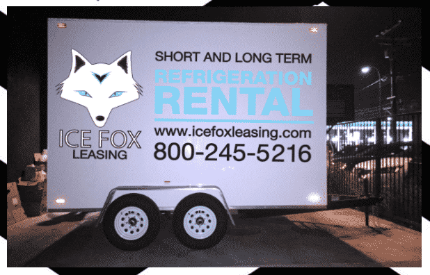 icefox rentals temporary refrigeration for lease monthly